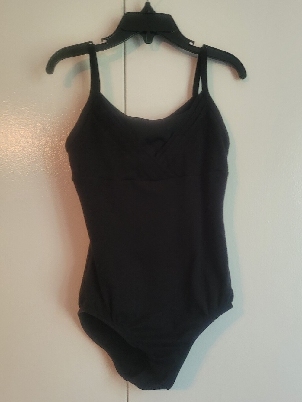 7/8 Kids Black Leotard Dance Classic Tank Style